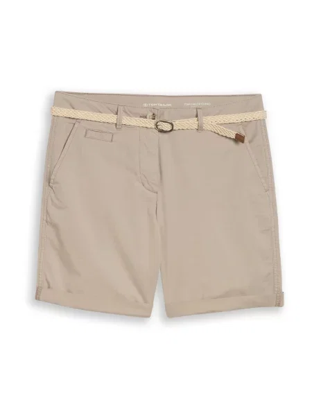 TOM TAILOR Pantaloni eleganți taupe gri