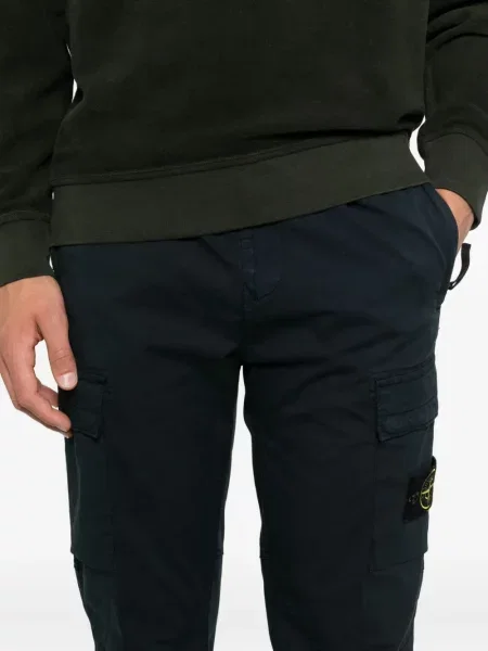 Cargo hlače Stone Island keper kamenje plava