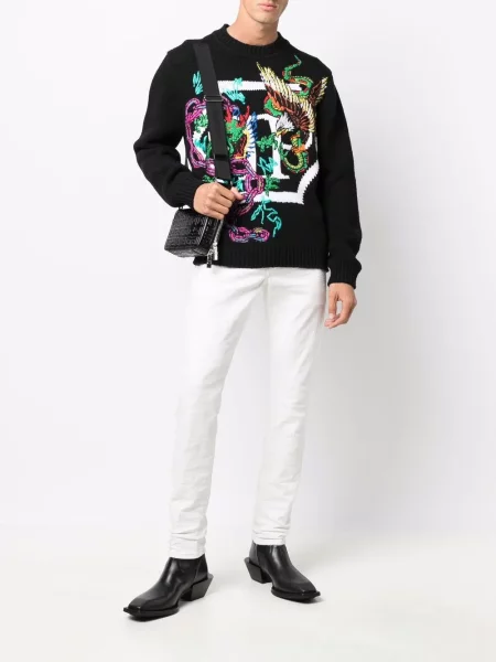 Megztinis Philipp Plein juoda