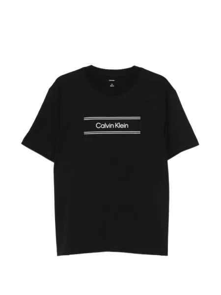 Majica Calvin Klein s printom crna