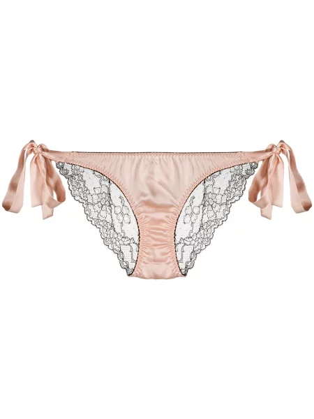 Majtki Gilda & Pearl z perełkami różowe