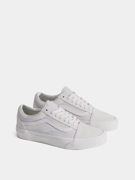 Замшевые кеды Vans белые