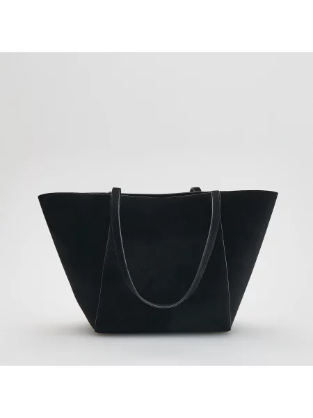 Reserved Kabelka shopper černý