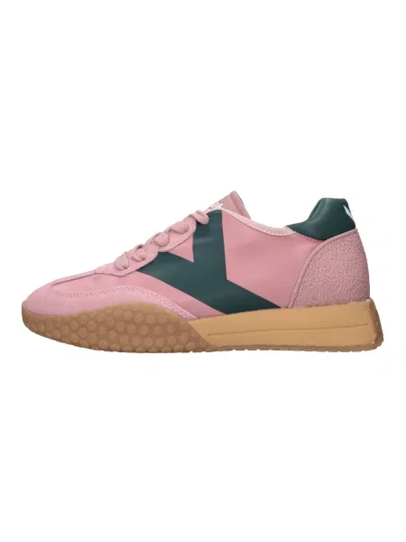 Sneakersy Kehnoo skórzane różowe