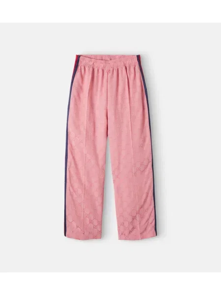 Gyerek nadrág Gucci rózsaszín