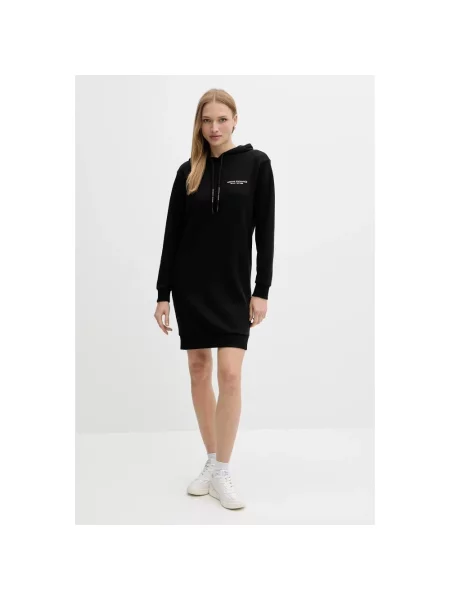 Krótka sukienka Armani Exchange czarna