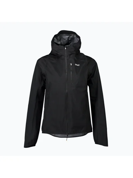 Geacă de ciclism pentru femei POC Motion Rain uranium black negru