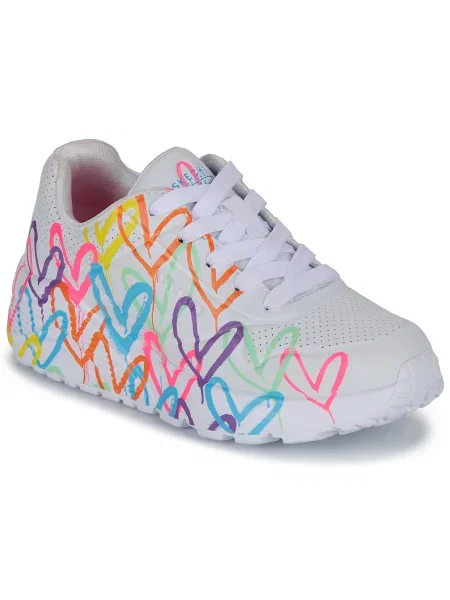 Pantofi Skechers alb