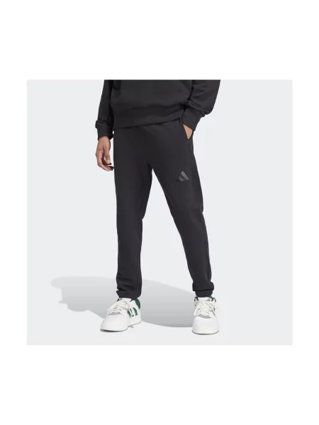 Frottír nadrág Adidas fekete