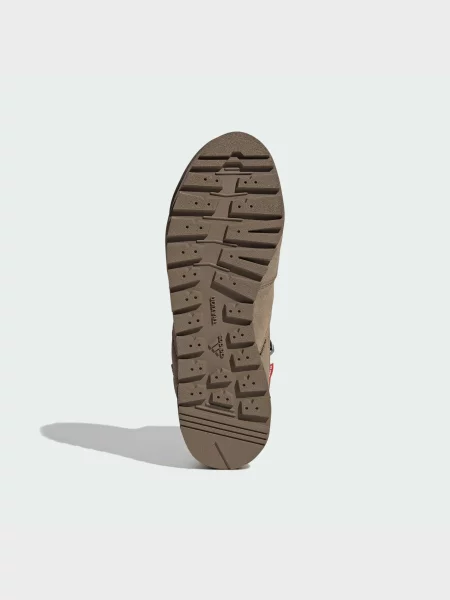 Кожаные ботинки Adidas коричневые