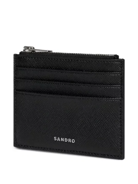 Pénztárca Sandro autogrammal fekete