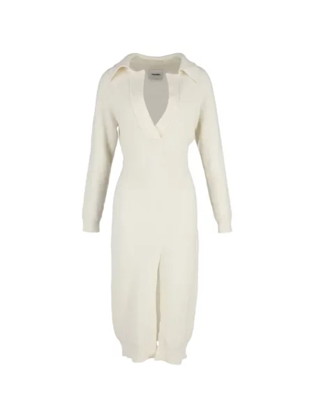 Dzianinowa sukienka midi Nanushka do kolan garniturowa