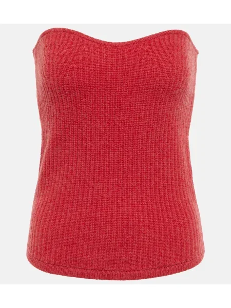 Vlněný svetr Isabel Marant růžový