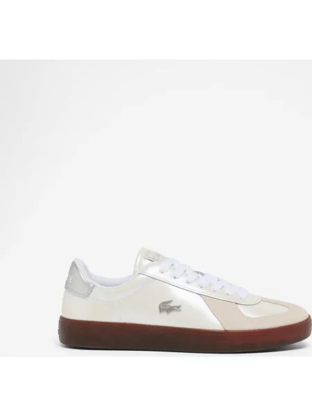 Buty do biegania Lacoste Baseshot Pro beżowy brązowy 37 biały