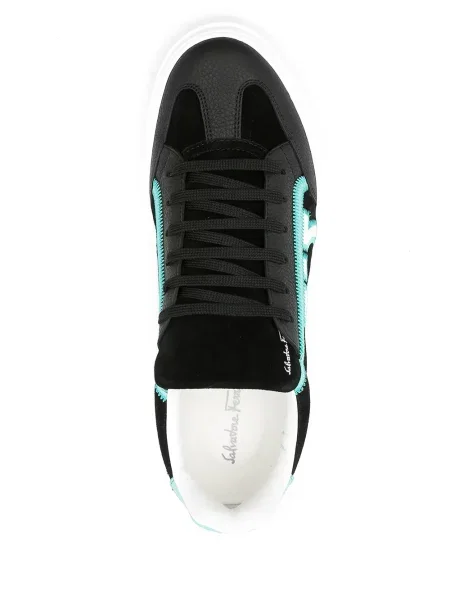 Sneakerși Ferragamo negru