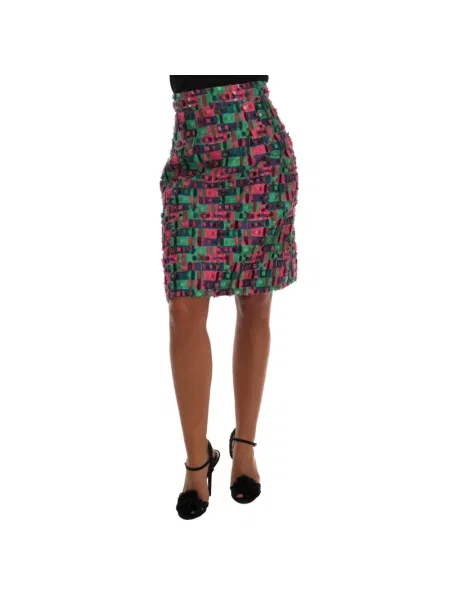 Spódnica ołówkowa Dolce And Gabbana zielona