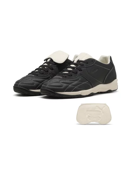 Puma sneakersy skórzane King Indoor Icons czarne