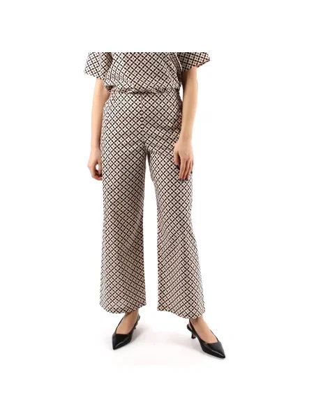Pantaloni Niu' alb
