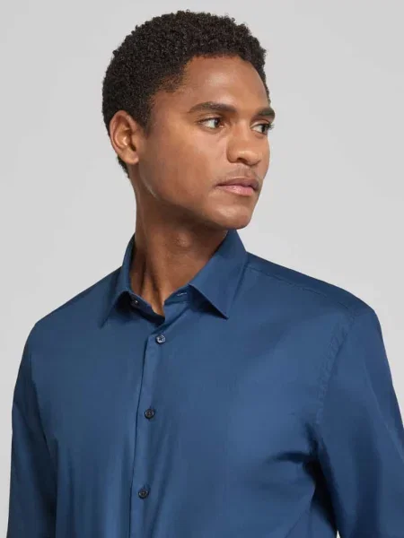 Koszula o kroju slim fit biznes z bardzo długim rękawem Jake*s