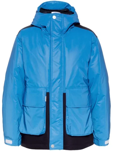 Яке Stone Island с принт синьо