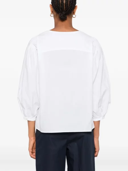 Bluză Marc O'polo cu decolteu în V alb