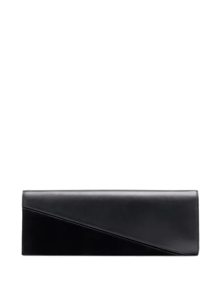 Clutch Proenza Schouler σουέτ μαύρο
