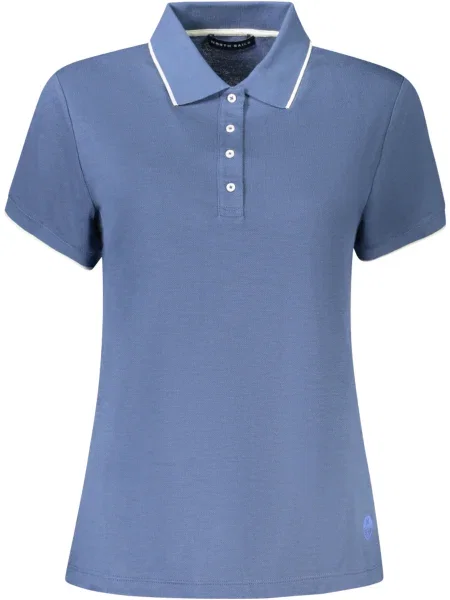 Polo North Sails cu mâneci scurte albastru