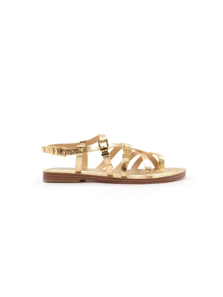 Sandały Michael Michael Kors skórzane żółte