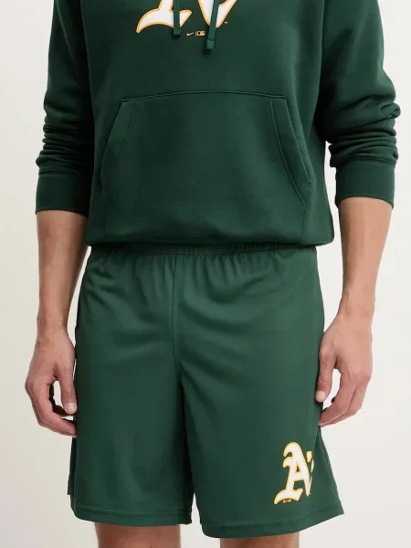 Kraťasy 47 brand MLB Oakland Athletics zelená
