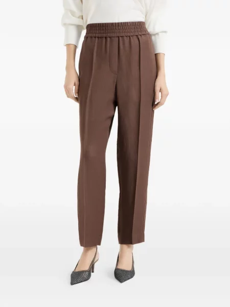 Pantaloni Brunello Cucinelli maro