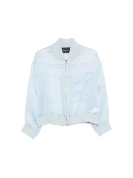 Kurtka bomber Fabiana Filippi niebieski