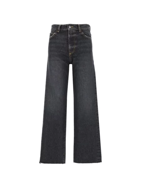 Дънки с широки крачоли Icon Denim черно
