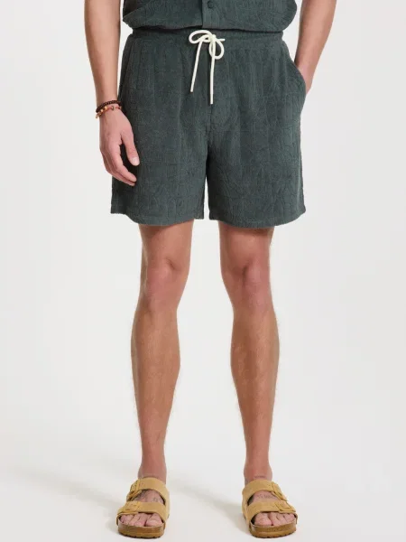 Shiwi Pantaloni Tony închis verde