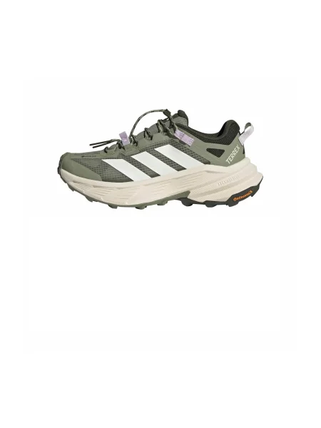 ADIDAS TERREX Poltopánky FREEHIKER / tmavozelená / šedobiela zelená