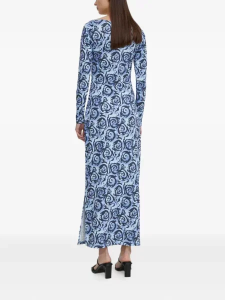 Ilgas kostiumas maxi suknele Résumé mėlyna