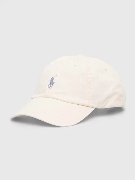 Polo Ralph Lauren czapka z daszkiem męska biała