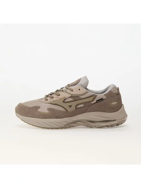 Кросівки Mizuno Wave Rider β GTX silver cloud / vintage khaki / ge gold золоті