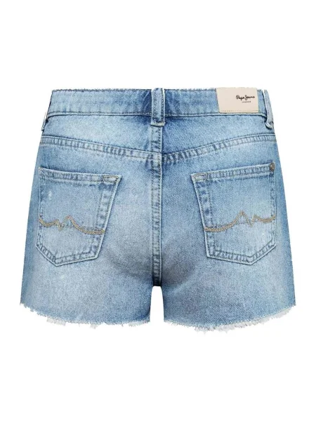 Pantaloni copii Pepe Jeans albastru