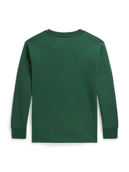 Polo Ralph Lauren tričko s dlhým rukávom detské zelená