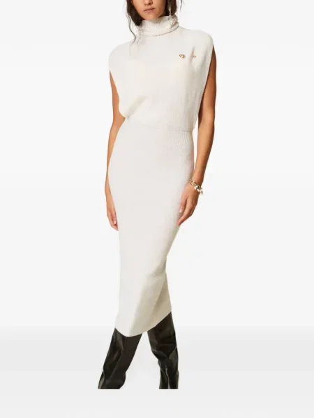 Lung rochie Twinset de lână