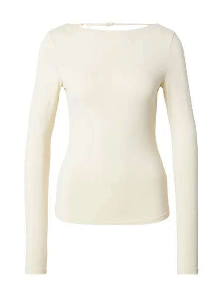 WEEKDAY Tričko Saint světle béžová