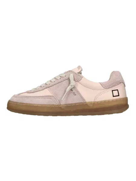 Sneakersy D.a.t.e. skórzane różowe