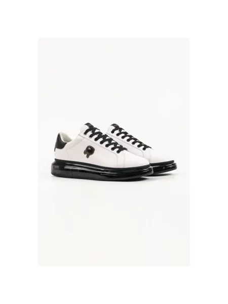 Sneakersy Karl Lagerfeld skórzane białe