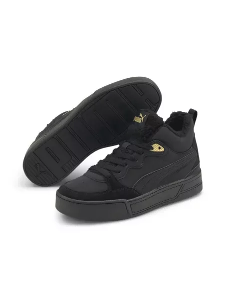 Кеды Puma тедди черные