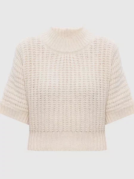 Свитер Peserico из альпаки белый