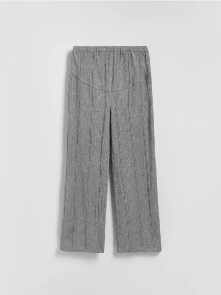 Reserved Трикотажні штани з додаванням середньо-сірий сірі