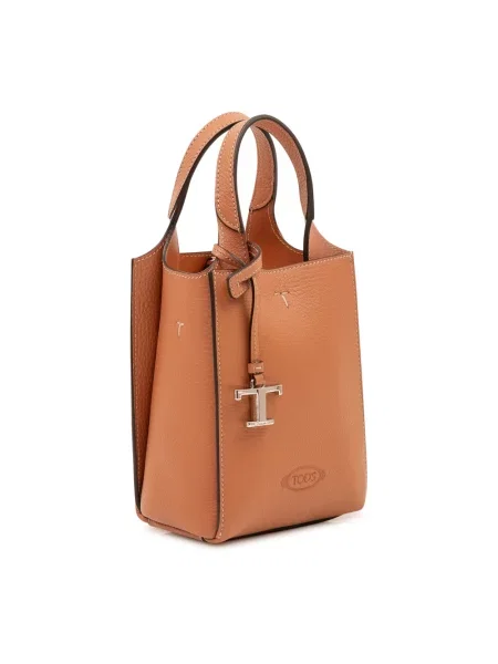 Shopperka Tod's brązowa