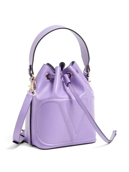 Geantă Valentino Garavani violet