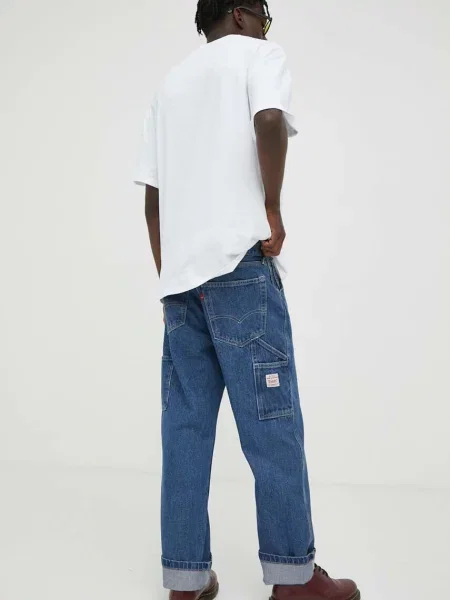 Levi's jeansy LOOSE STRT CARPENTER niebieskie