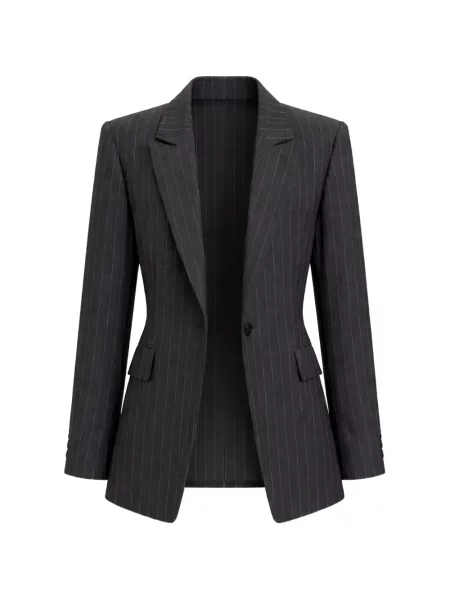 Sacou Cynthia Rowley cu dungi gri